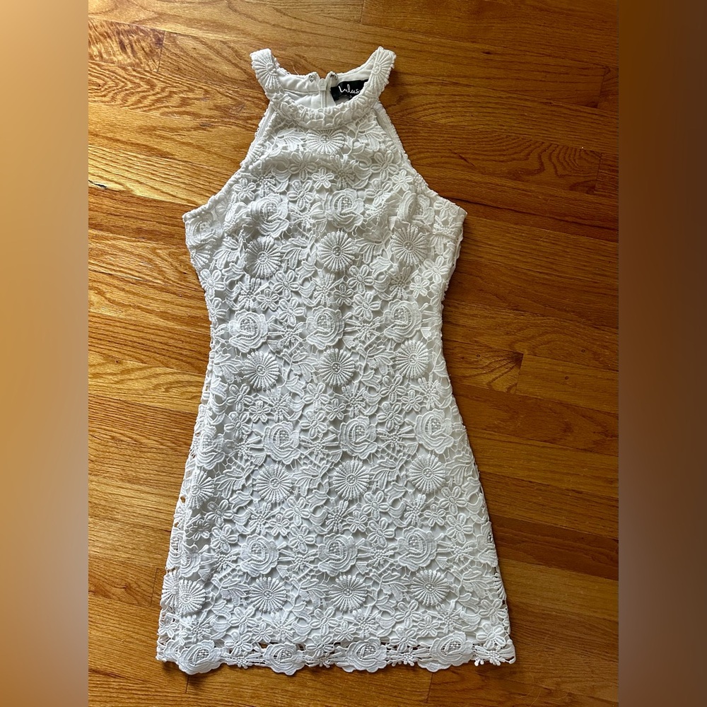 Lulus white dress!